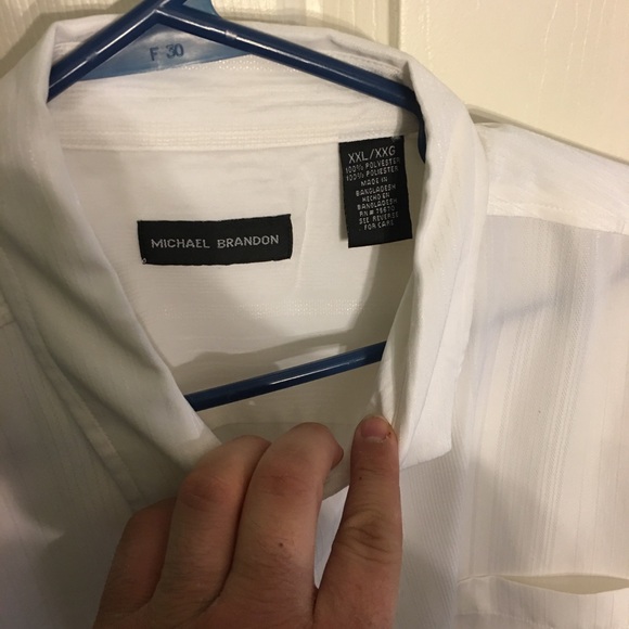 Michael Brandon casual shirt sleeve button down - Picture 2 of 4